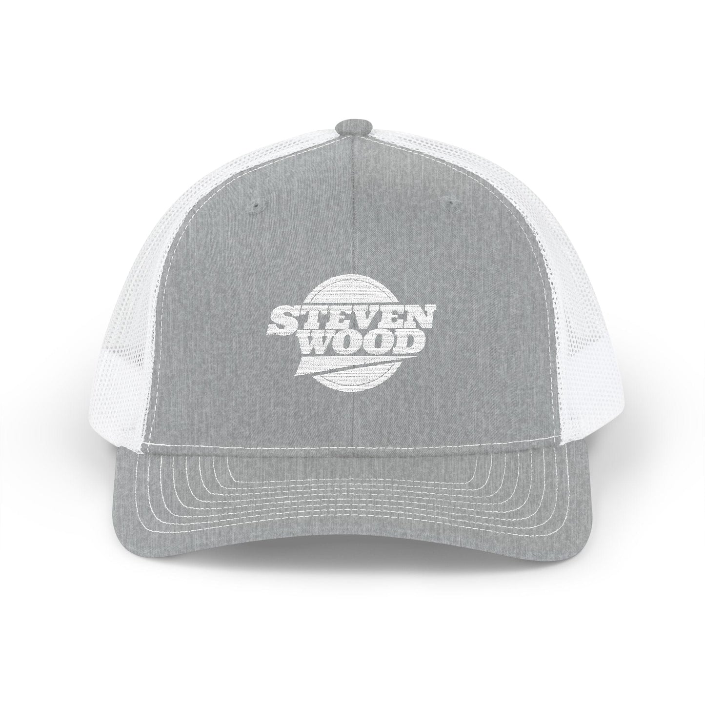 Steven Wood logo Snapback Trucker Cap
