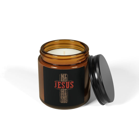 Me and Jesus - Scented Soy Candle
