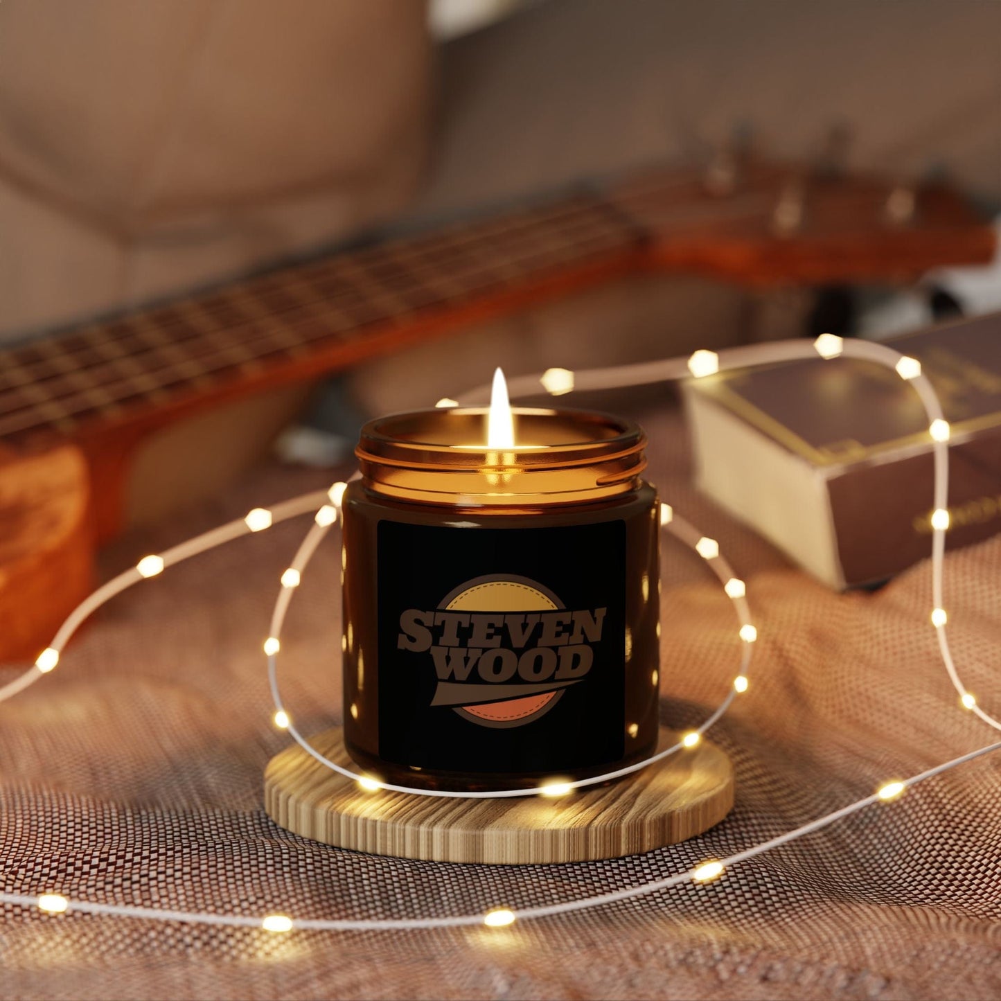 Steven Wood logo - Scented Soy Candle
