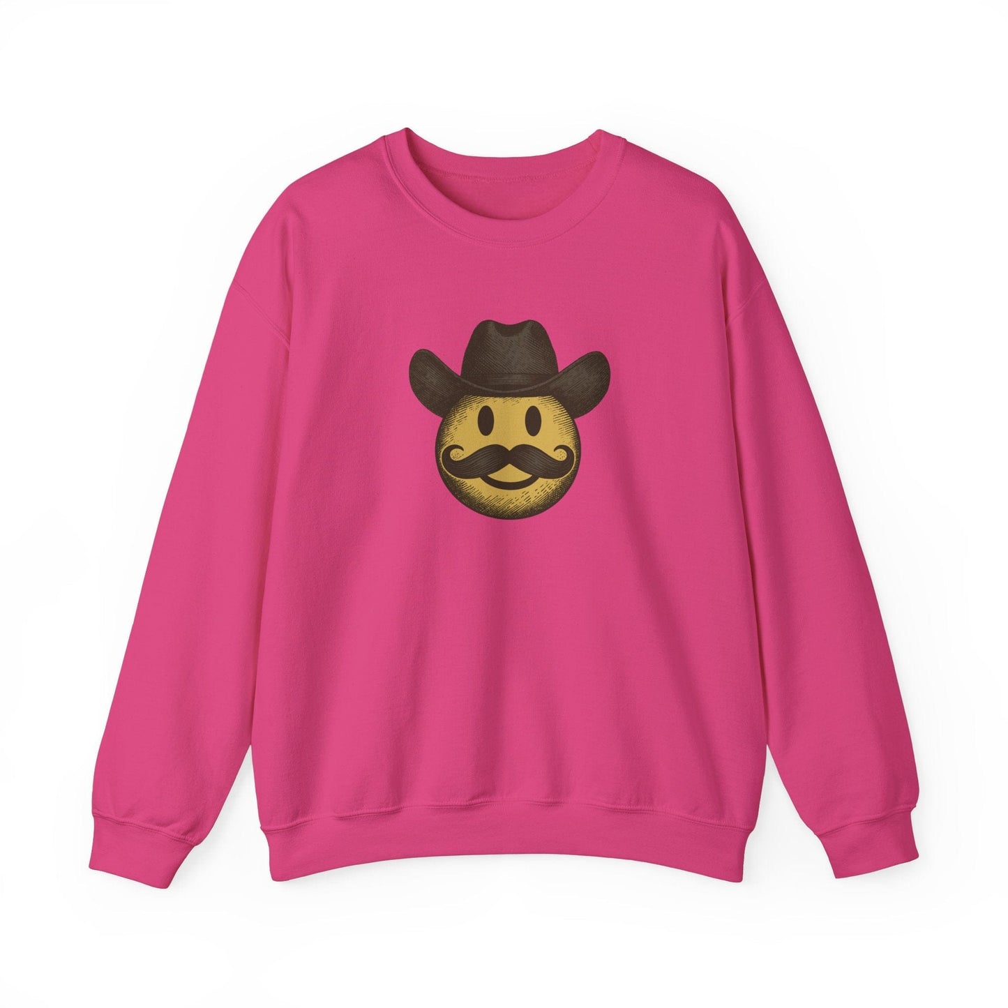 Cowboy Emoji Crewneck Sweatshirt