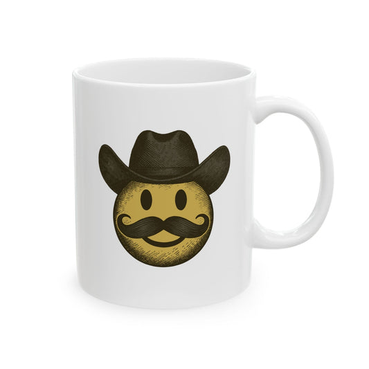 Cowboy Emoji Mug