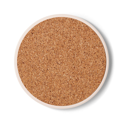 I Am ceramic coaster