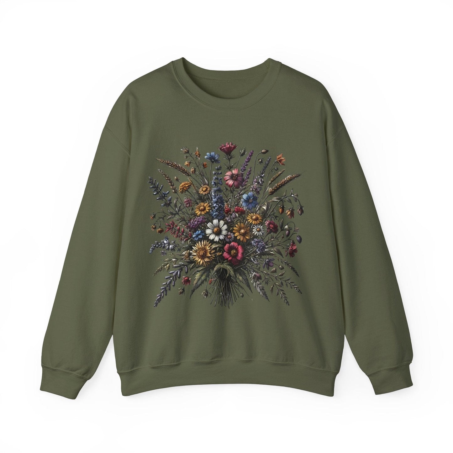 Flower Spray Sweatshirt