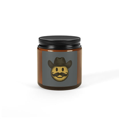 Cowboy Emoji - Scented Soy Candle