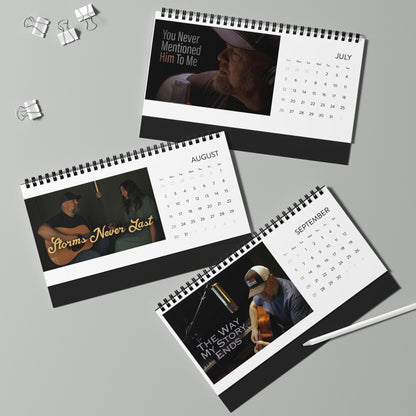 Steven Wood 2026 Desktop Calendar