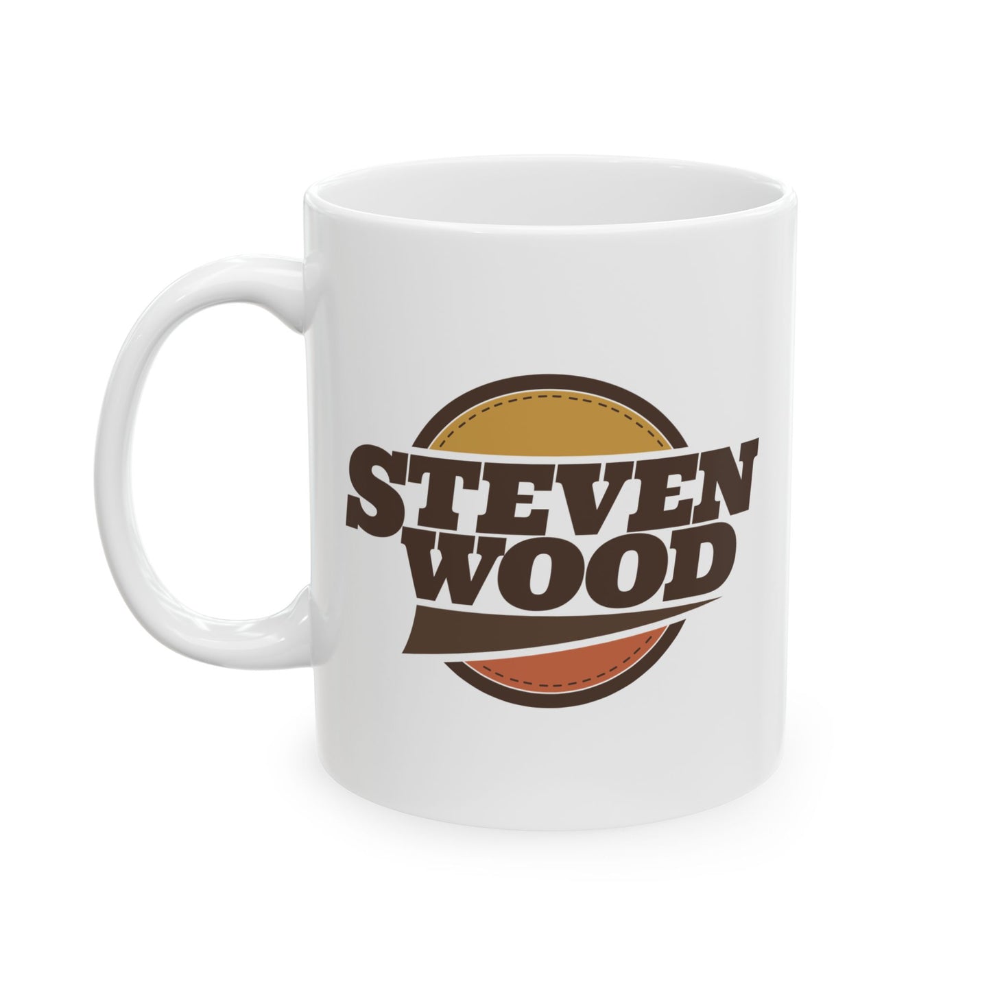 Steven Wood Music logo - Ceramic Mug