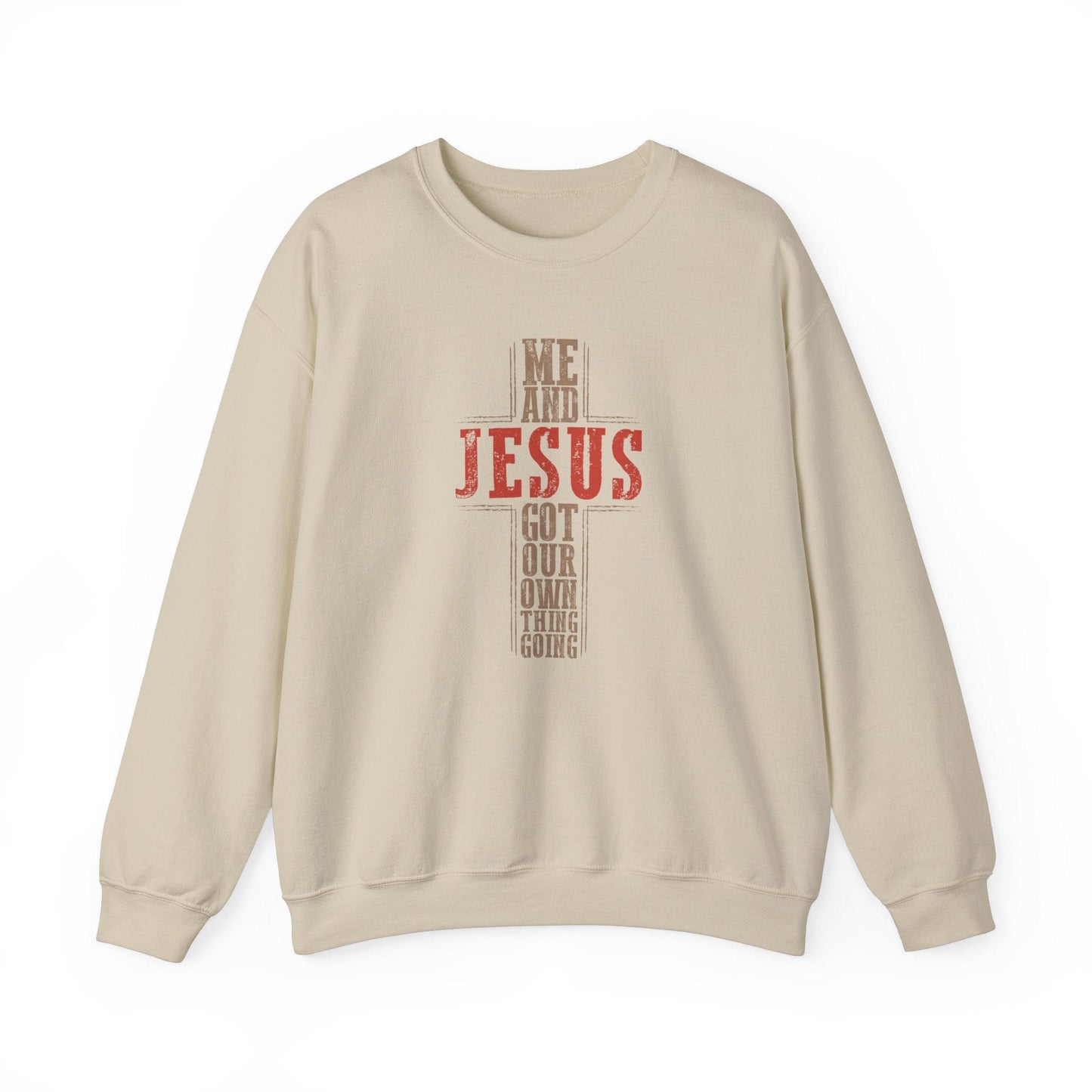 Me & Jesus Sweatshirt