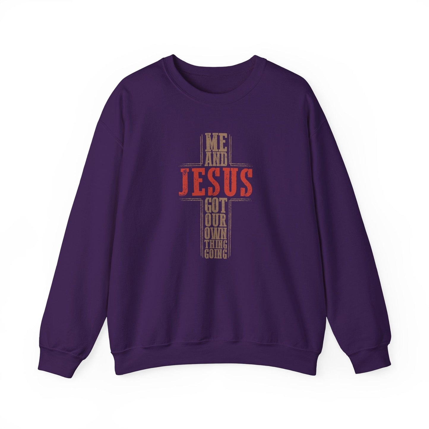 Me & Jesus Sweatshirt