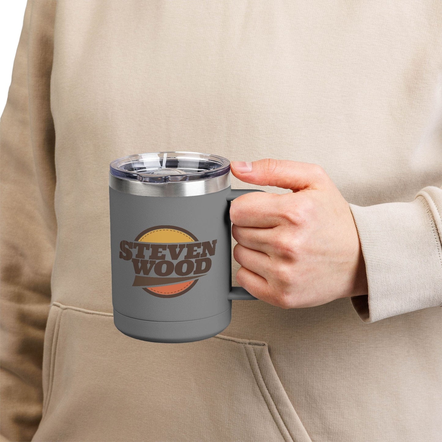 Logo Stainless Steel Insulated Mug - More Colors!