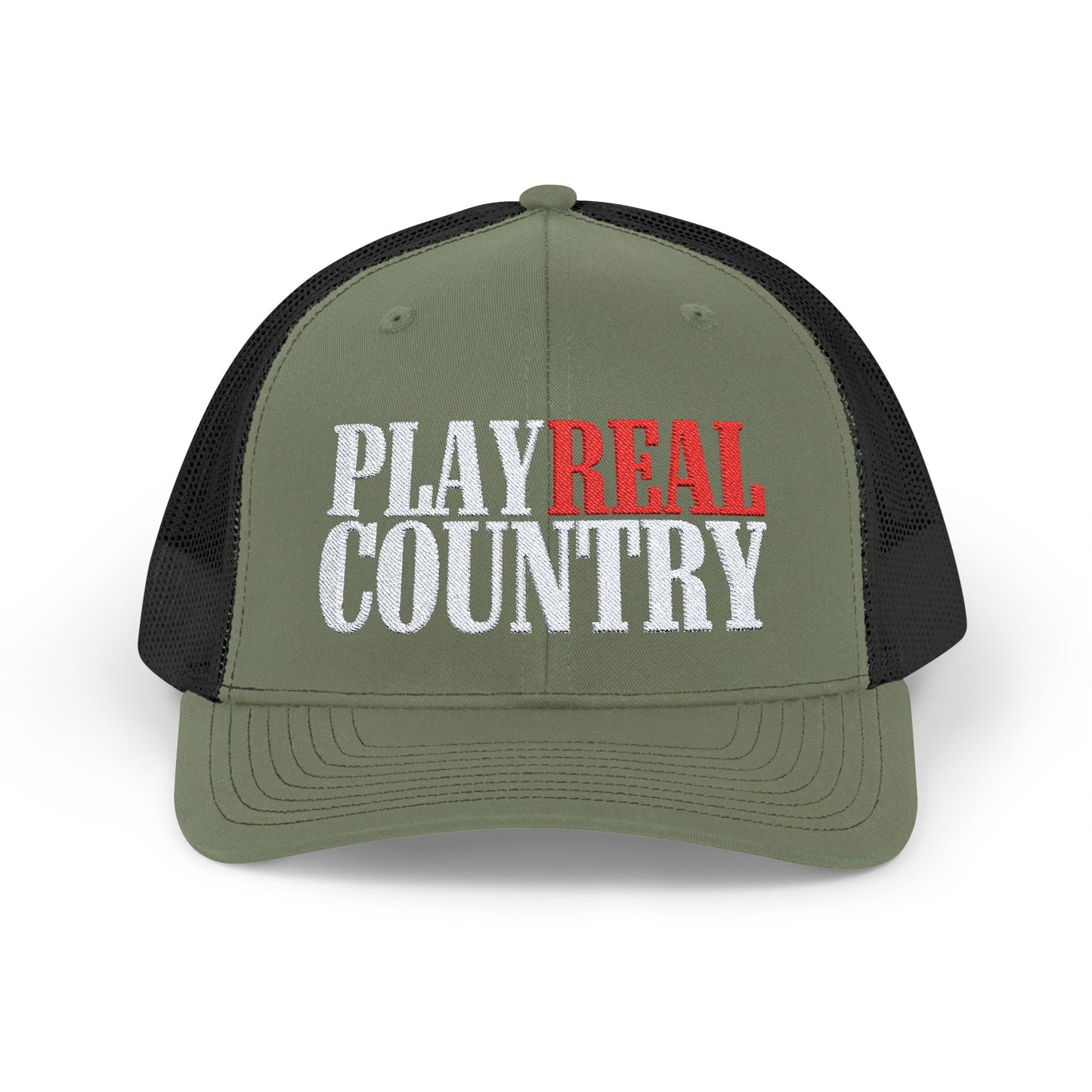 Play Real Country - Snapback Trucker Cap