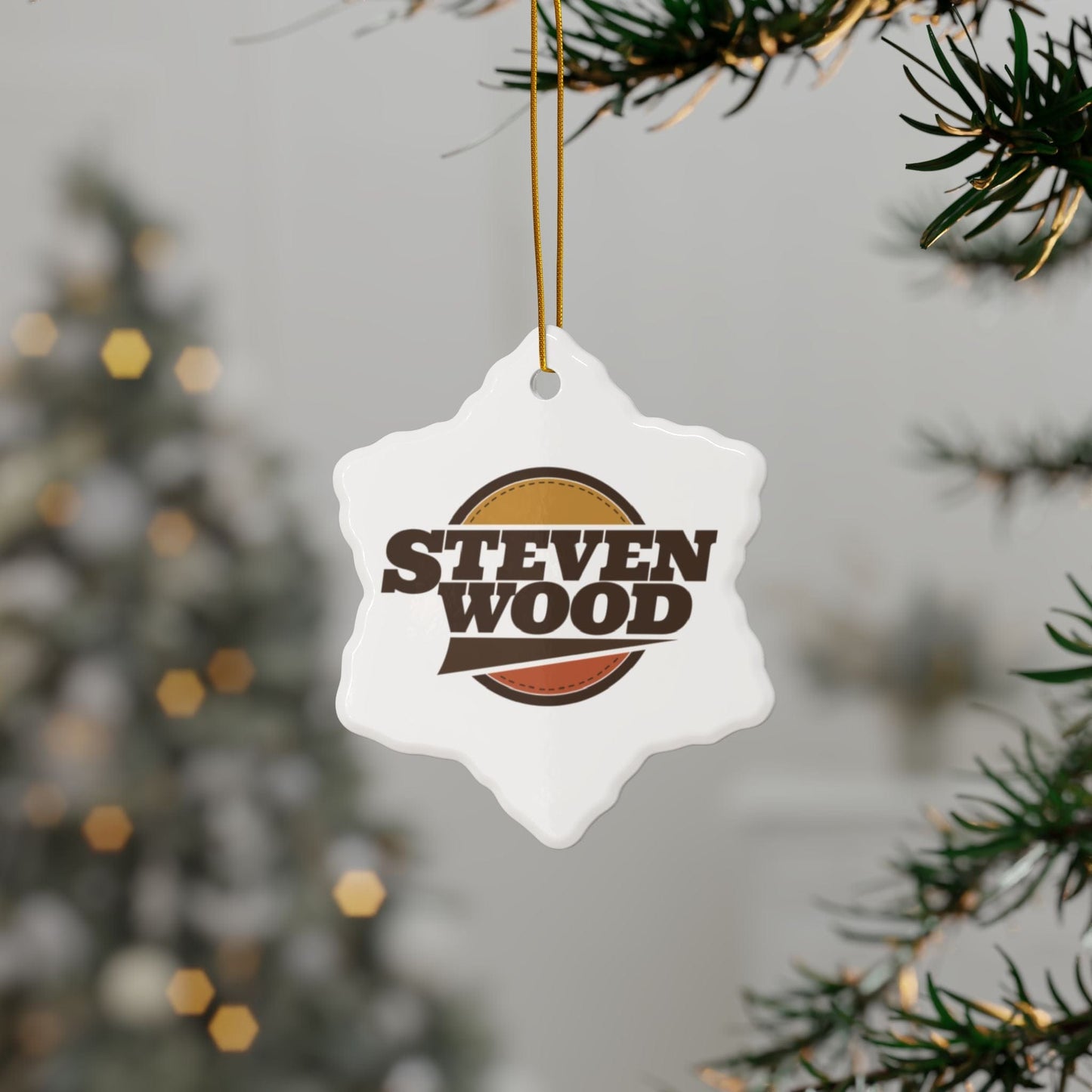 CHRISTMAS Logo Ornaments