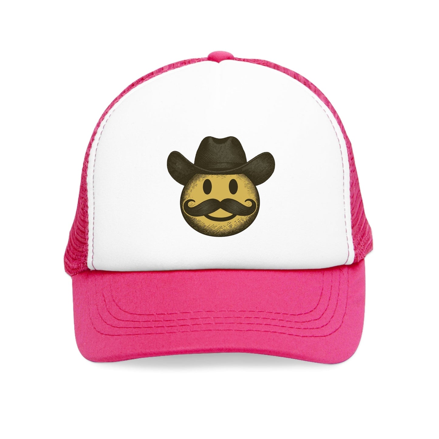 Cowboy Emoji Trucker Cap