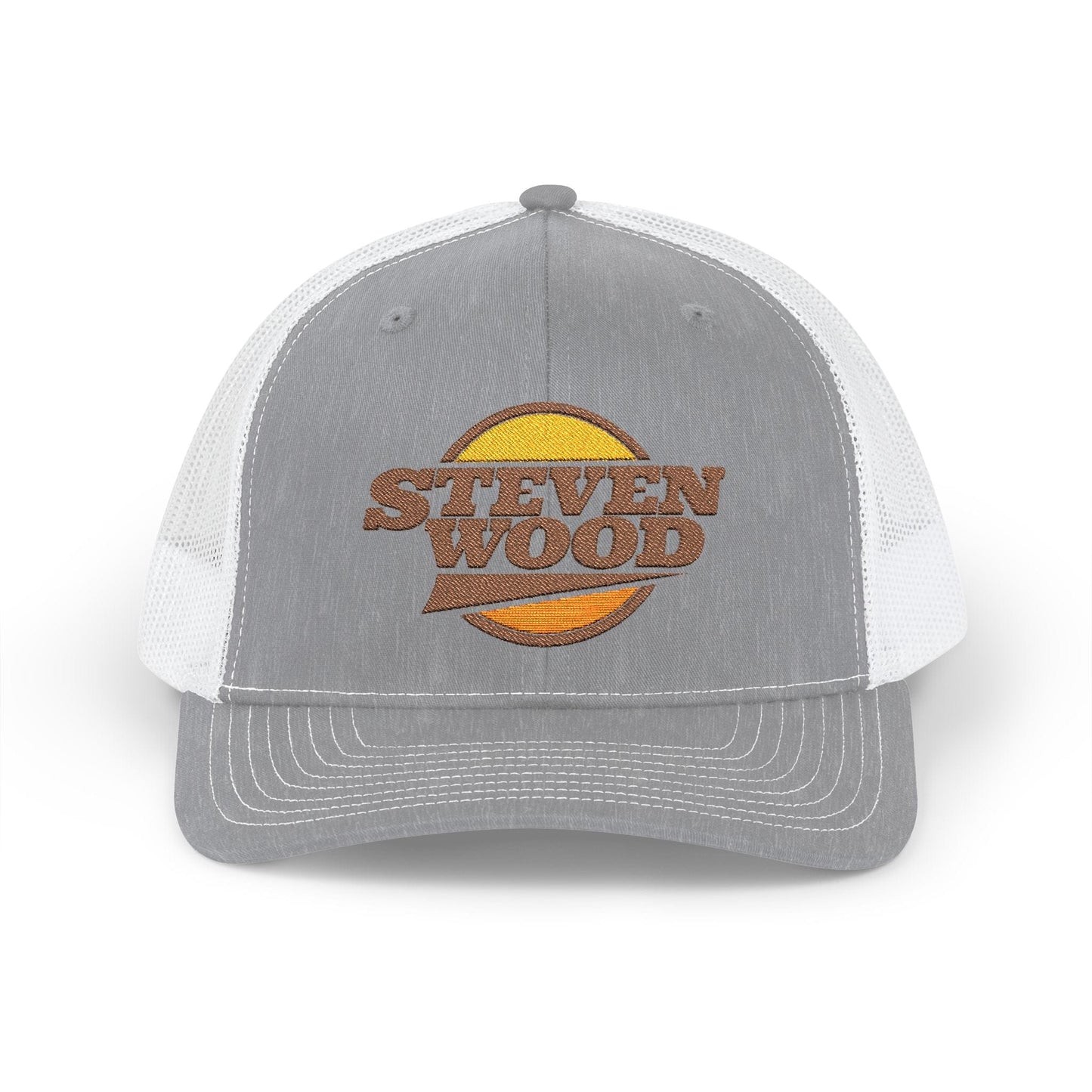 Steven Wood Music logo Snapback Trucker Cap