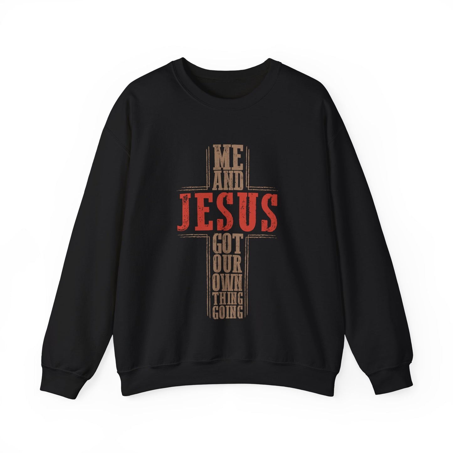 Me & Jesus - Crewneck Sweatshirt