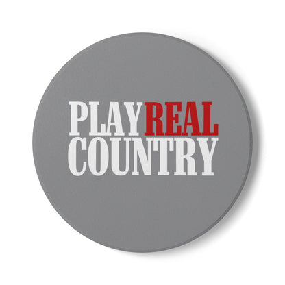 Play Real Country ceramic coaster