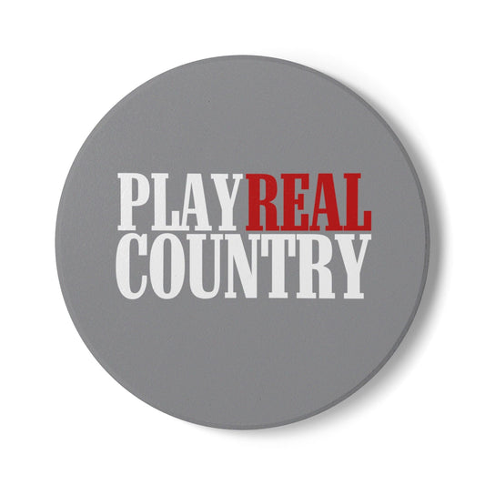 Play Real Country ceramic coaster