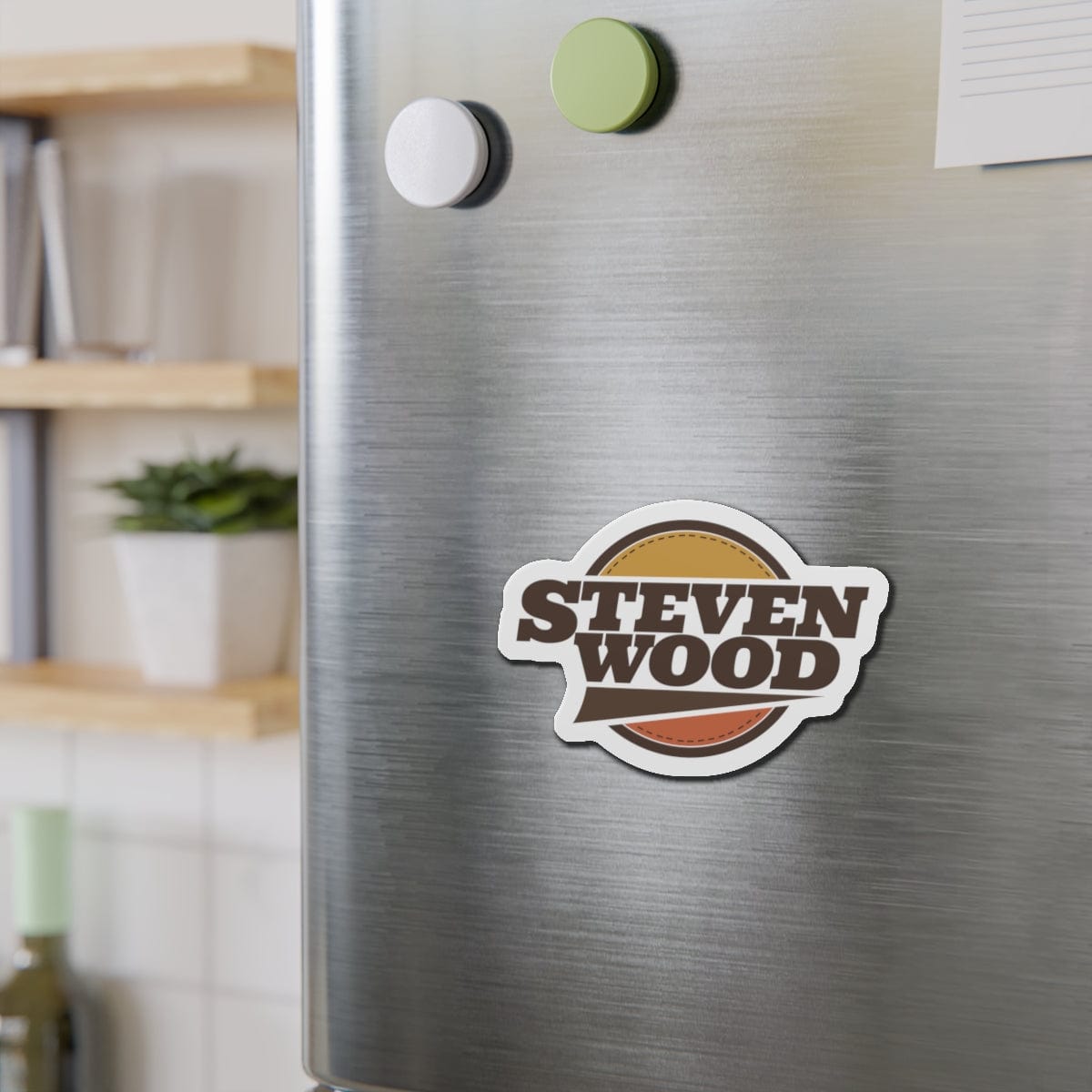 Steven Wood Music logo Magnet