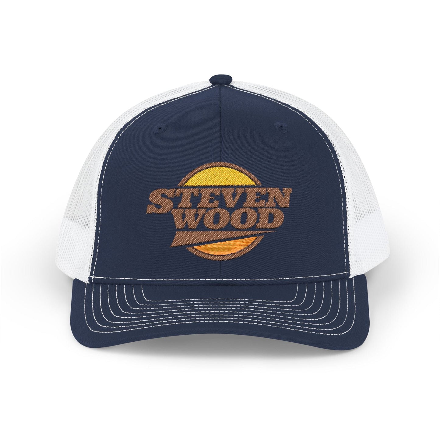 Steven Wood Music logo Snapback Trucker Cap