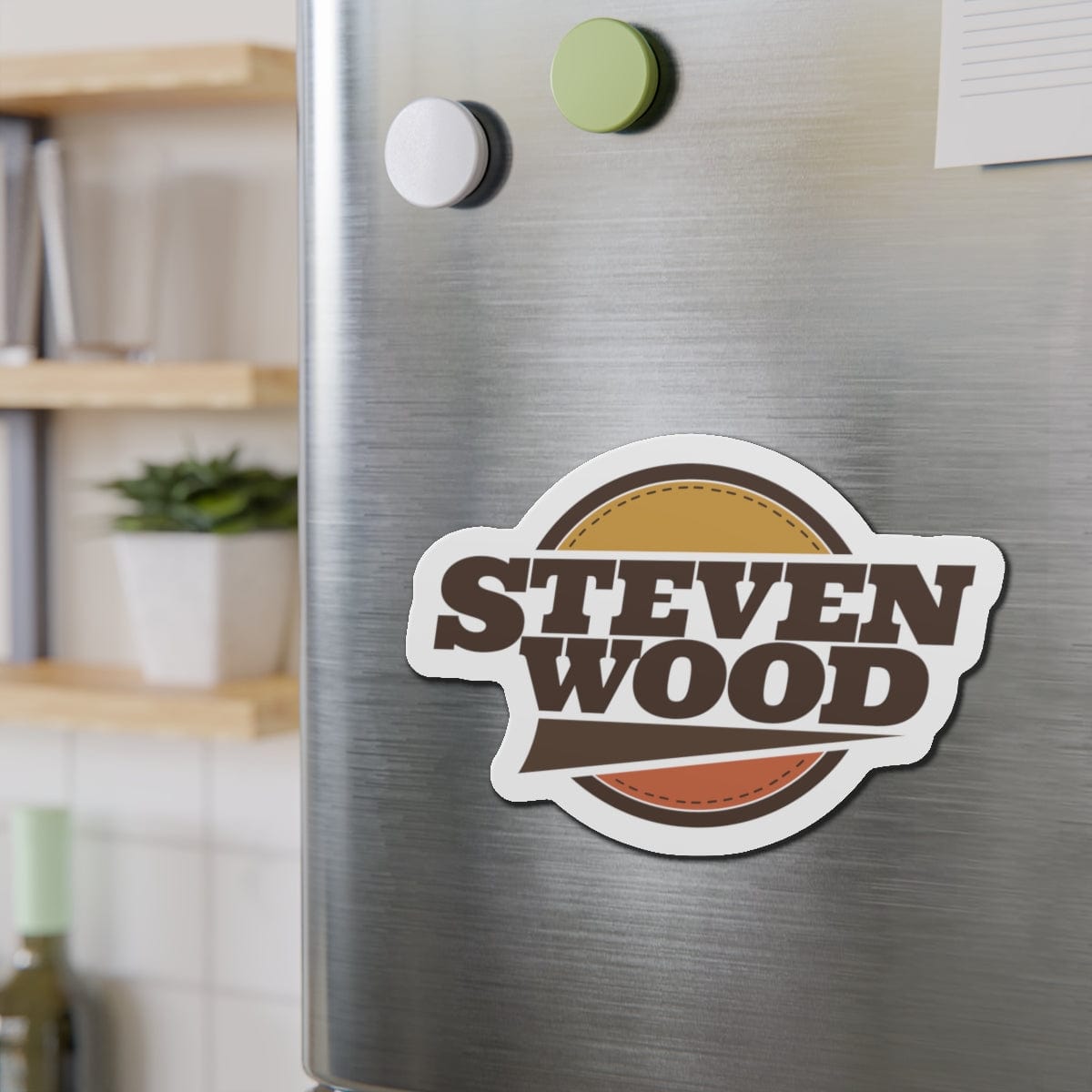 Steven Wood Music logo Magnet