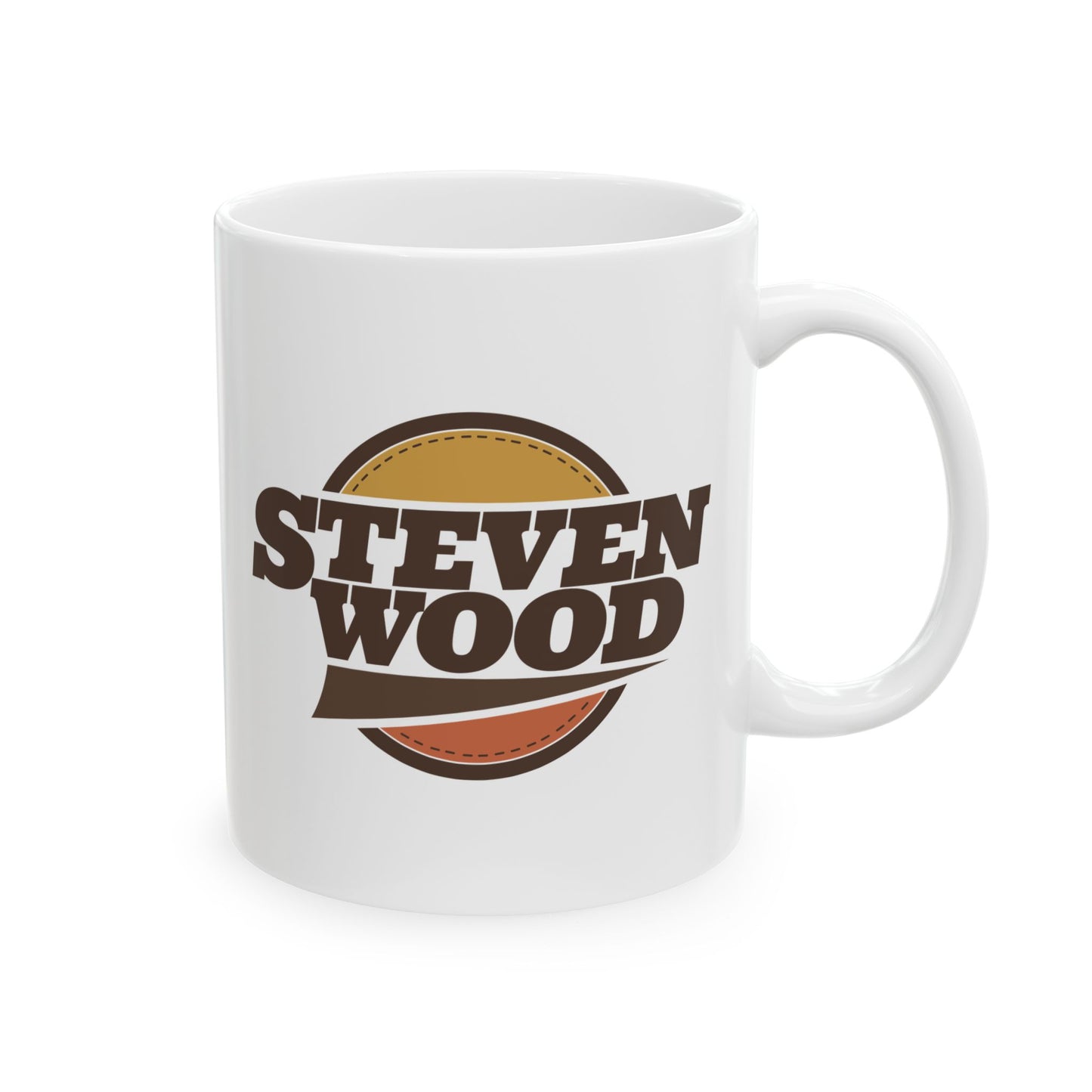 Steven Wood Music logo - Ceramic Mug