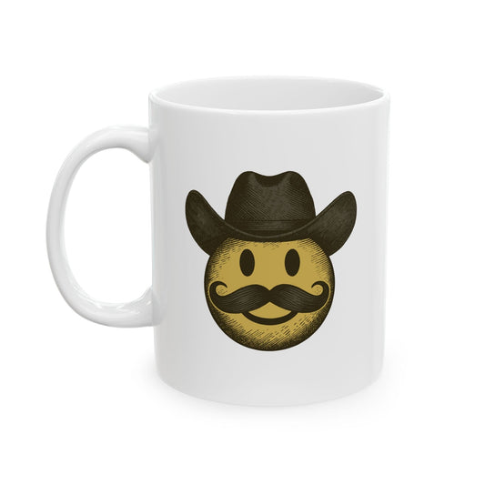 Cowboy Emoji Mug