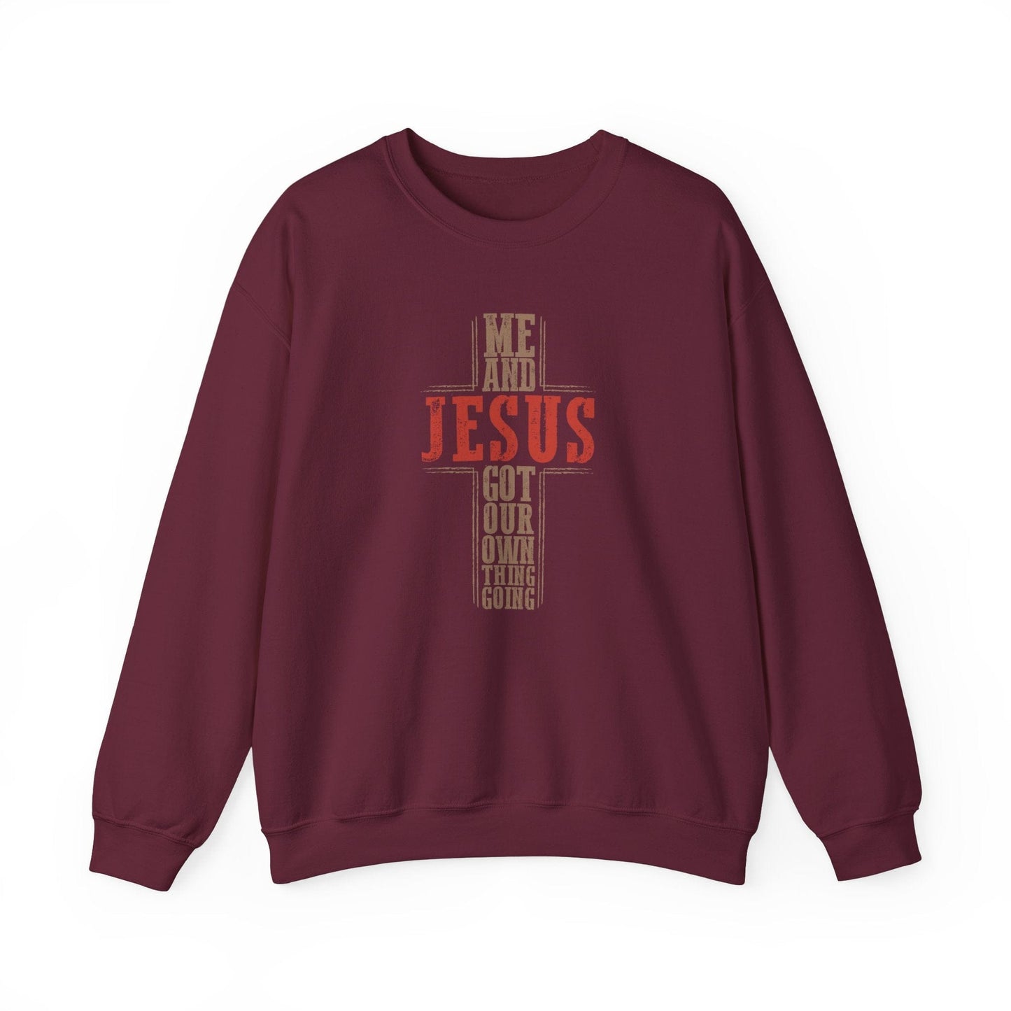 Me & Jesus Sweatshirt