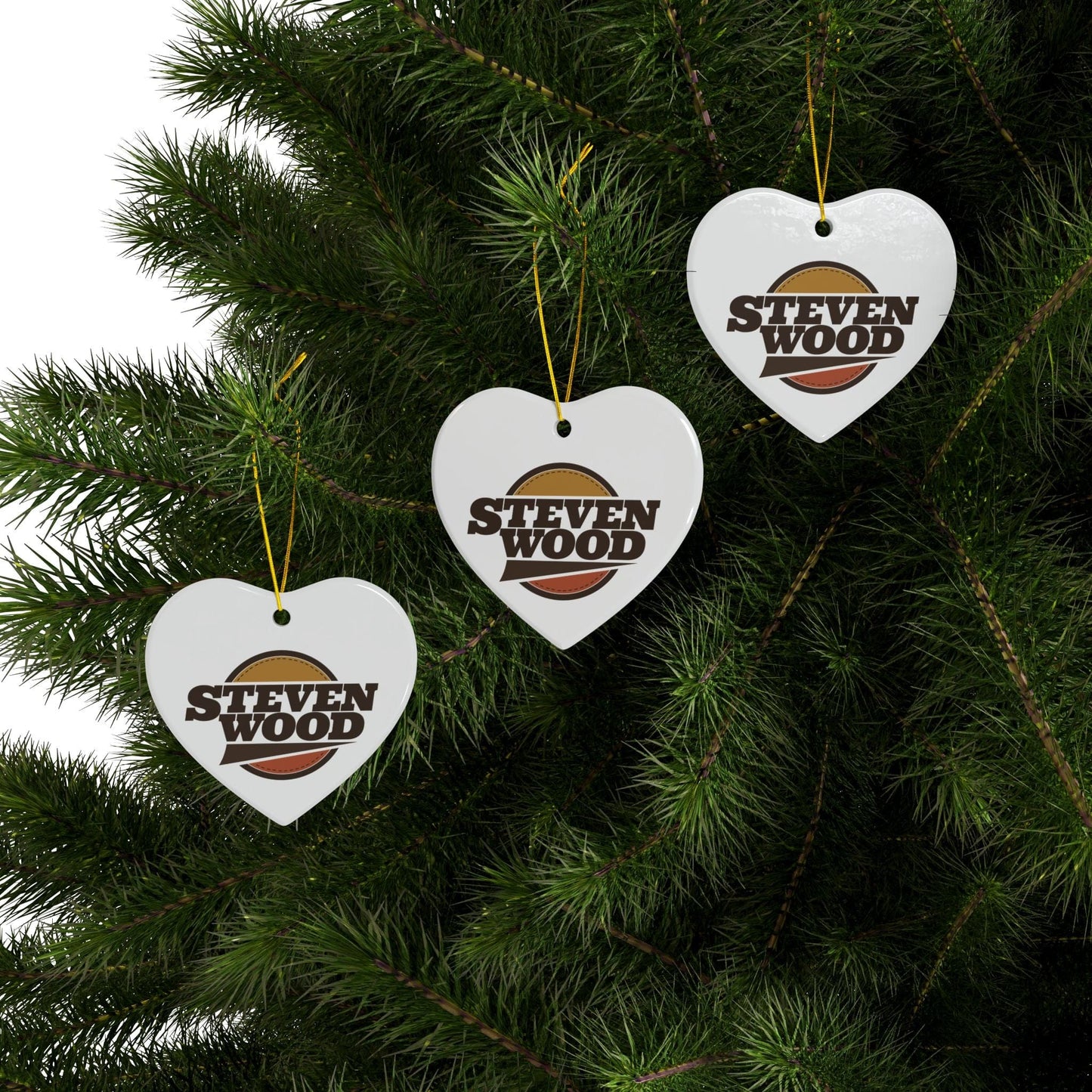 CHRISTMAS Logo Ornaments