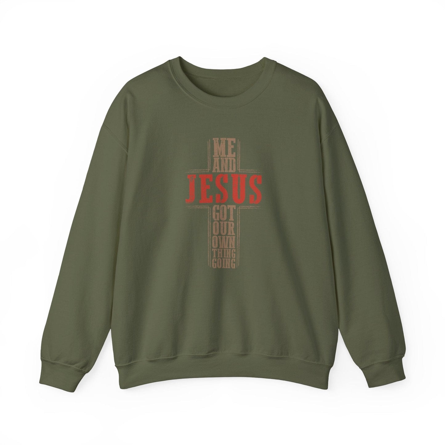 Me & Jesus Sweatshirt