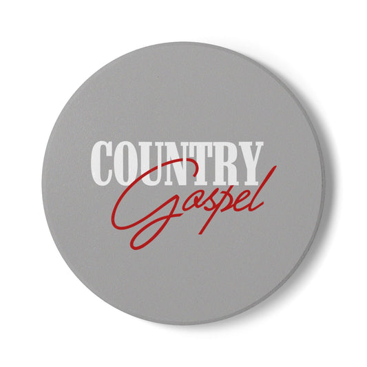 Country Gospel ceramic coaster