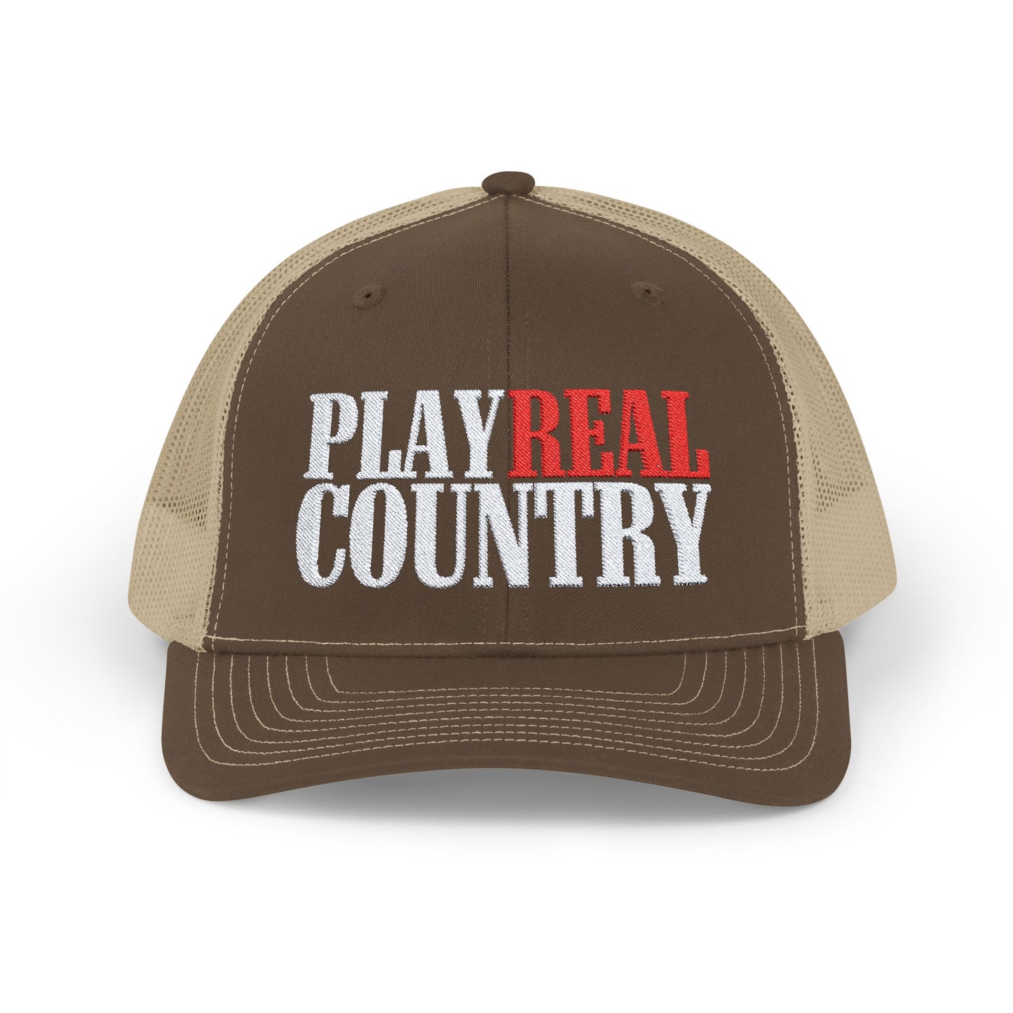 Play Real Country - Snapback Trucker Cap