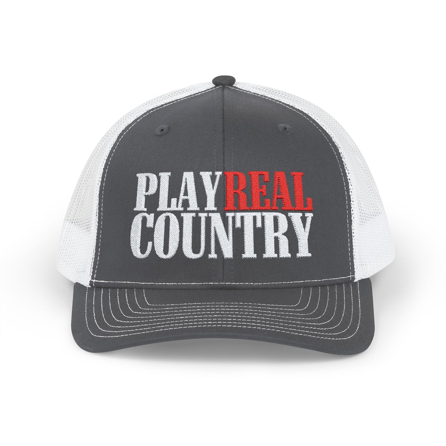 Play Real Country - Snapback Trucker Cap