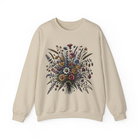 Flower Spray Sweatshirt