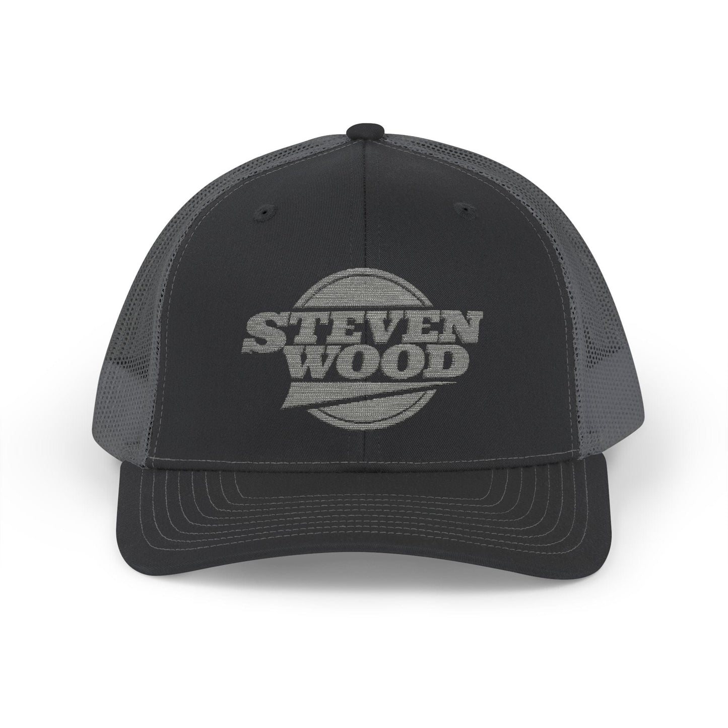 Steven Wood Music logo Snapback Trucker Cap