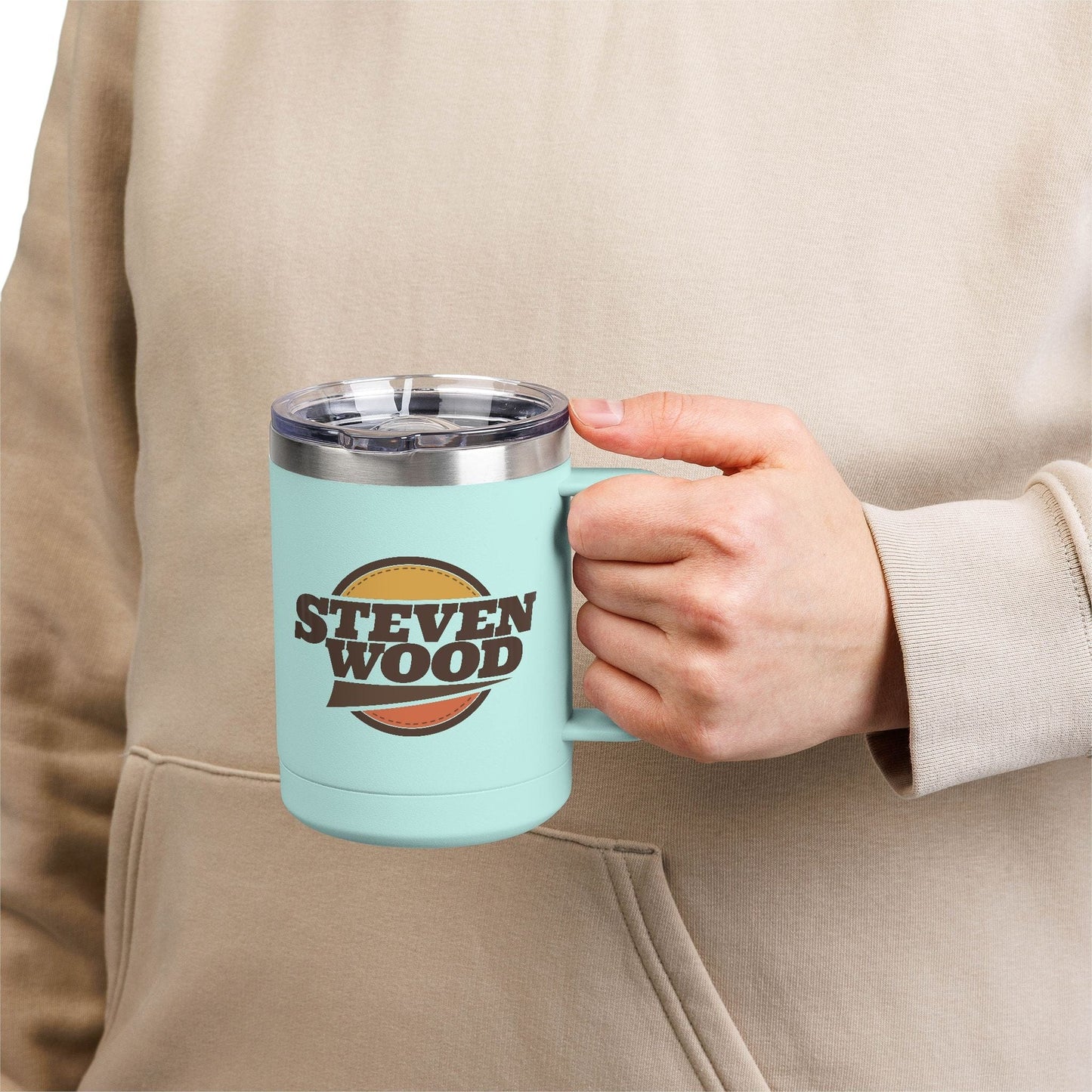 Logo Stainless Steel Insulated Mug - More Colors!