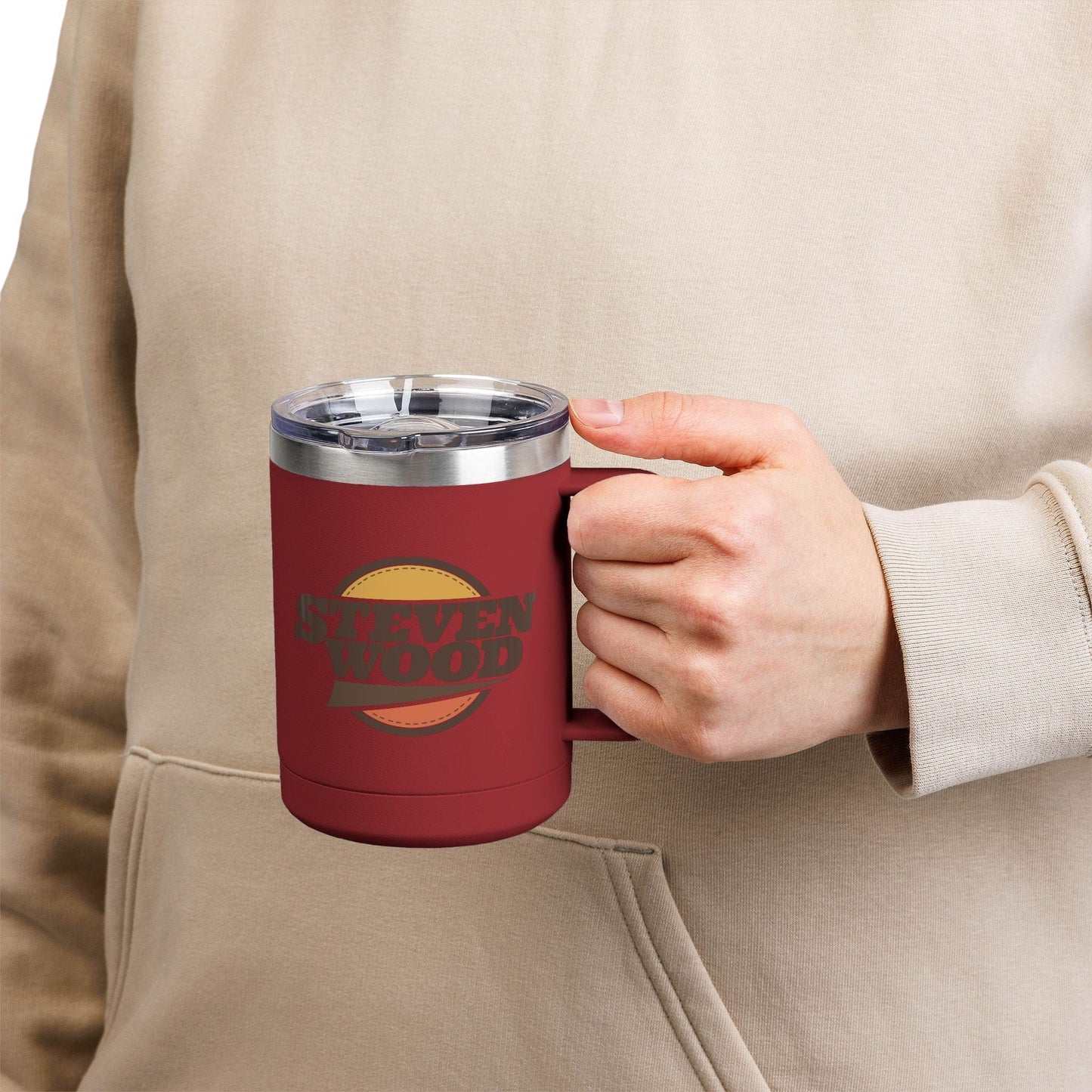 Logo Stainless Steel Insulated Mug - More Colors!