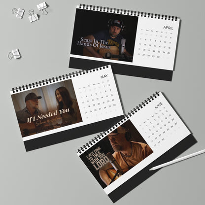 Steven Wood 2026 Desktop Calendar