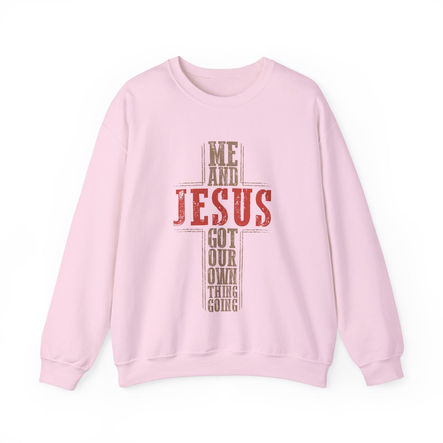 Me & Jesus - Crewneck Sweatshirt