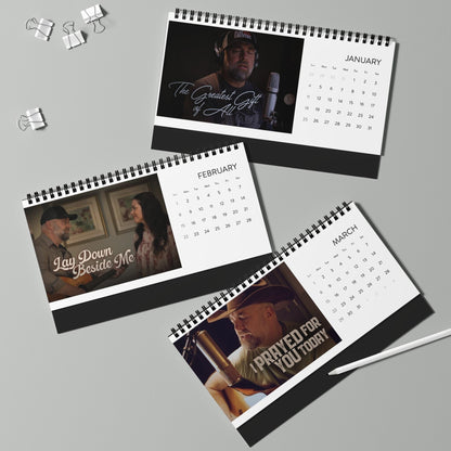 Steven Wood 2026 Desktop Calendar