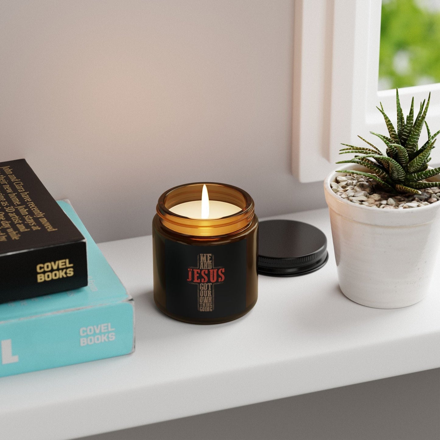 Me and Jesus - Scented Soy Candle