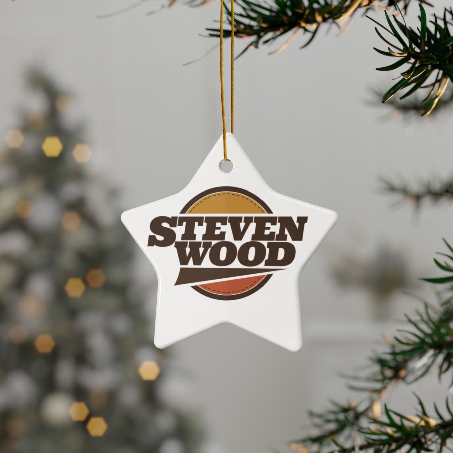 CHRISTMAS Logo Ornaments