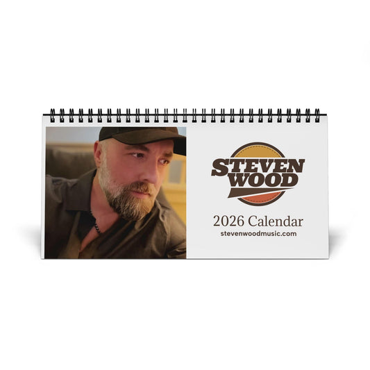 Steven Wood 2026 Desktop Calendar