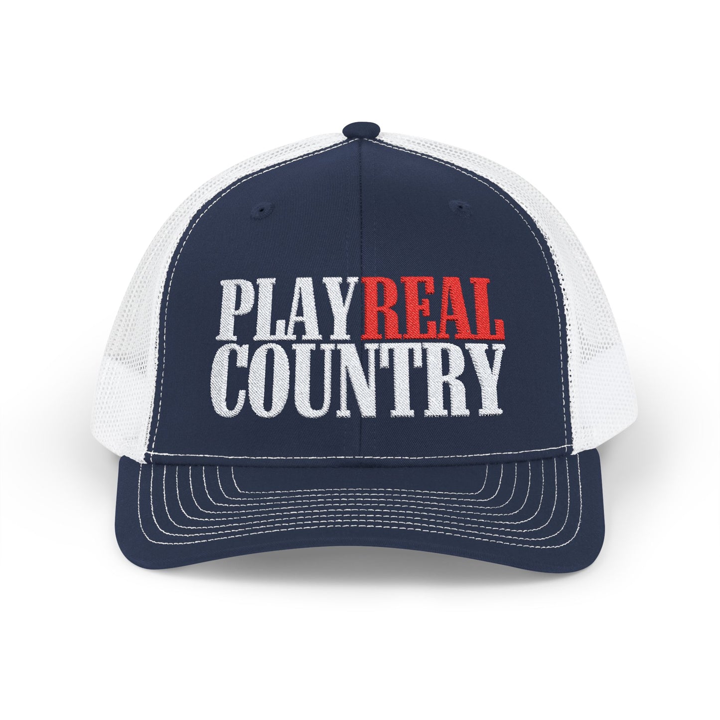 Play Real Country - Snapback Trucker Cap