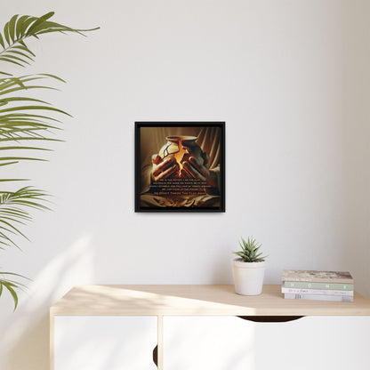 ARTWORK He Didn't Throw The Clay Away canvas print