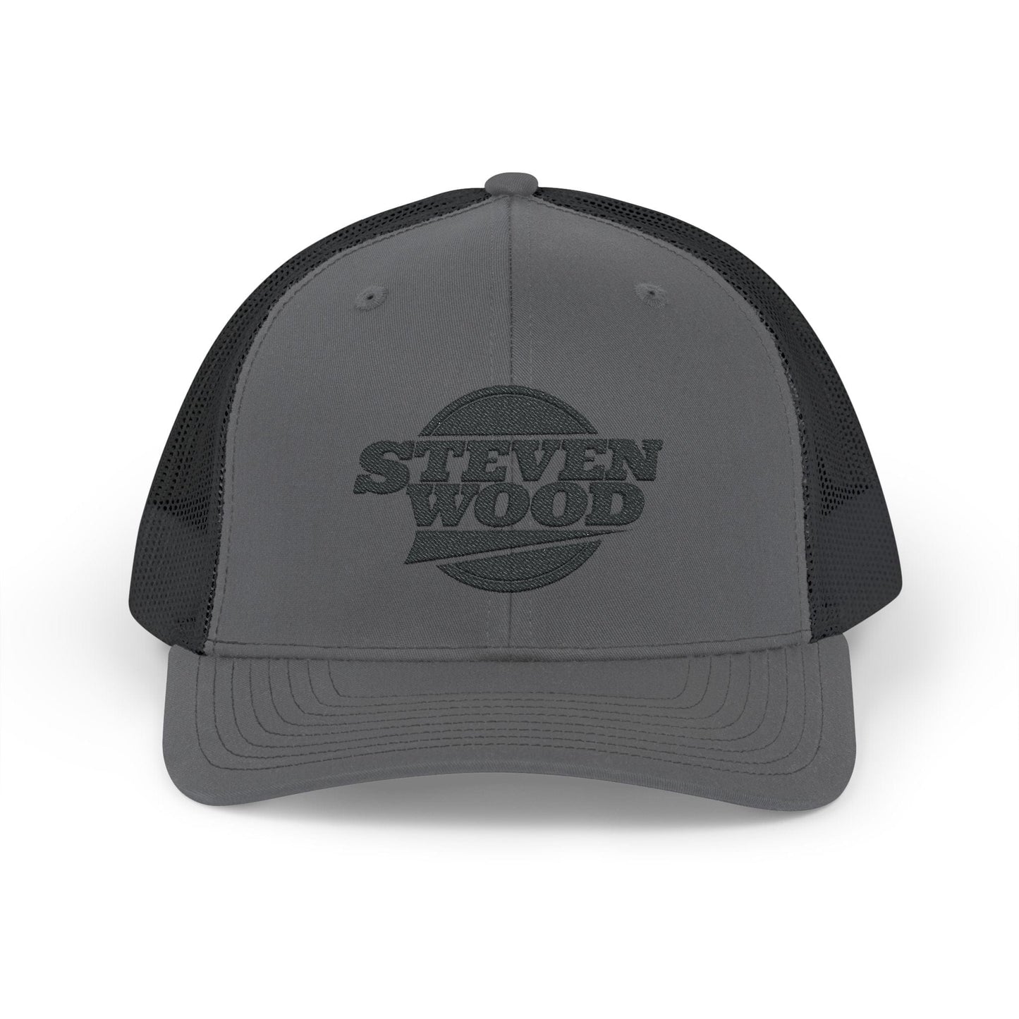 Steven Wood Music logo Snapback Trucker Cap