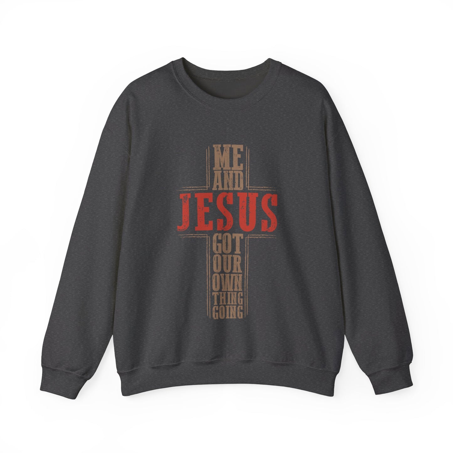 Me & Jesus - Crewneck Sweatshirt