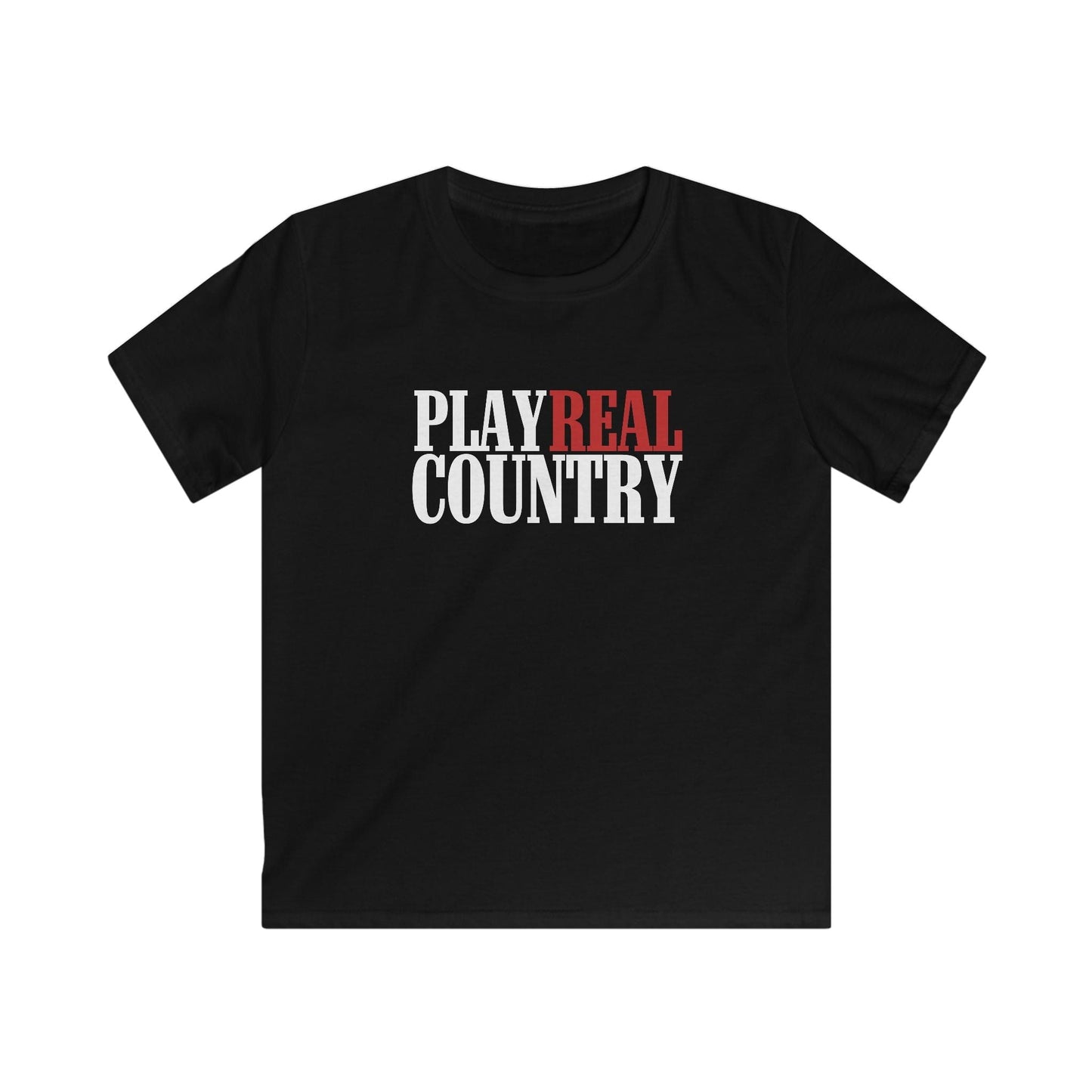 Play Real Country YOUTH T-shirt