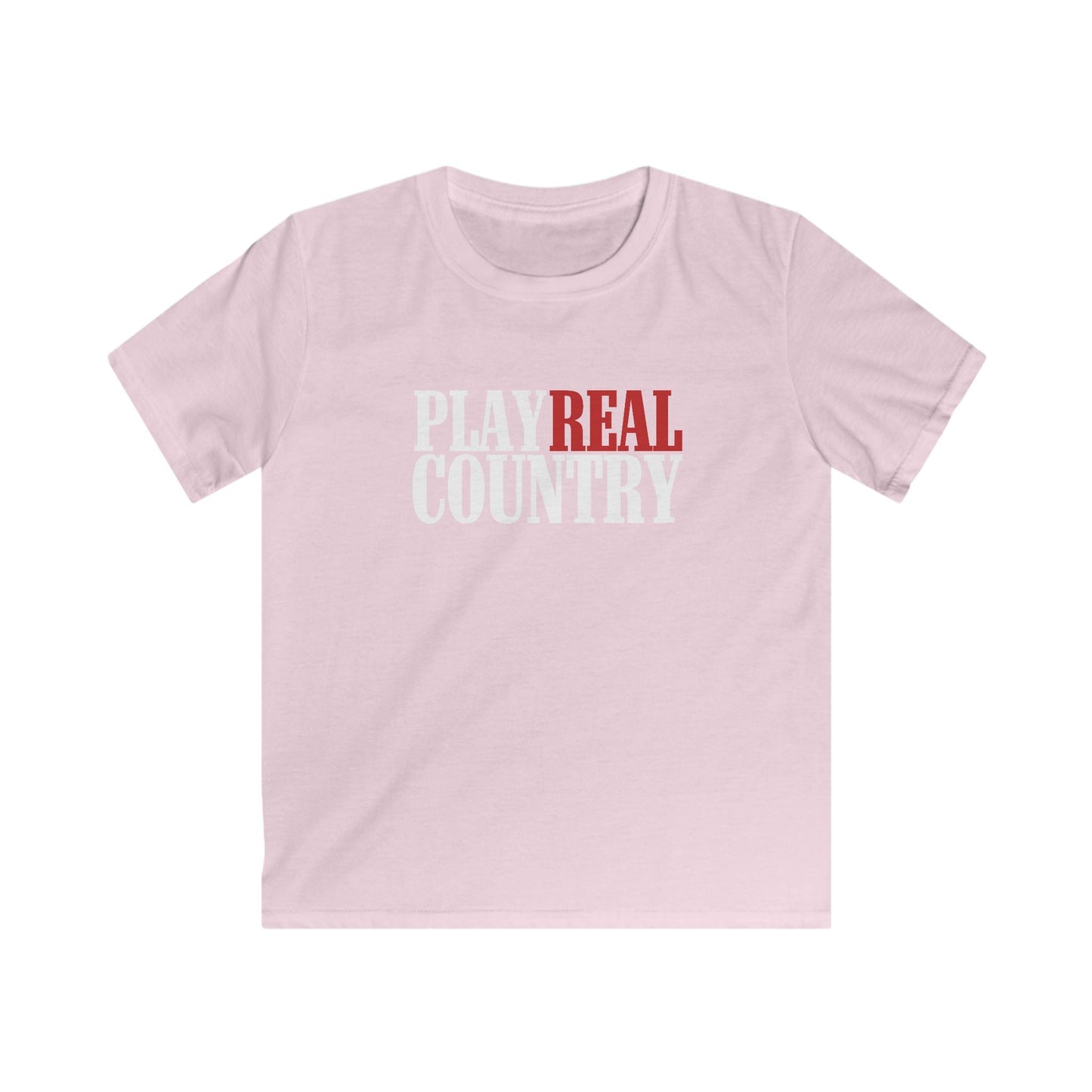 Play Real Country YOUTH T-shirt