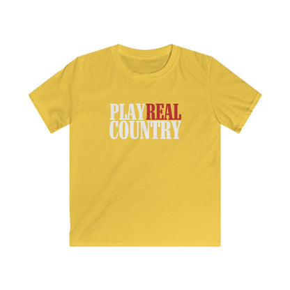 Play Real Country YOUTH T-shirt